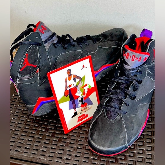 Jordan Other - Nike Air Jordan 7 Retro ‘Raptor’ sneakers. Men’s US size 9.5
original box